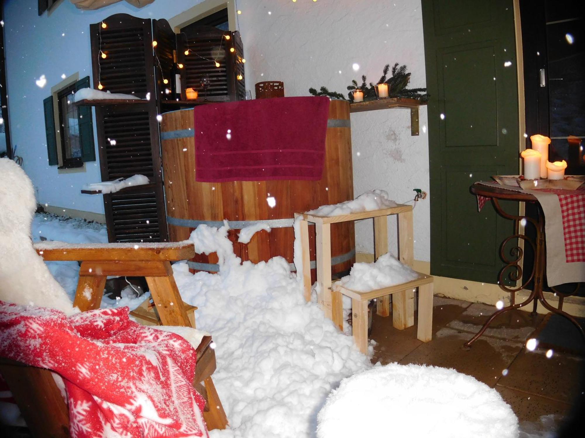 Wellnessoase Mit Sauna Und Whirlpool Inzell Bagian luar foto